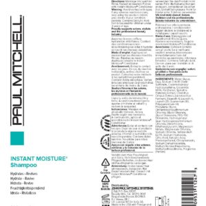 Paul Mitchell Instant Moisture Shampoo, Hydrates Dry Hair, 10.14 fl. oz. - Image 7