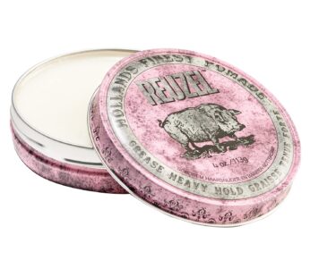 REUZEL Pink Pomade Grease, Heavy Hold, 4 oz.