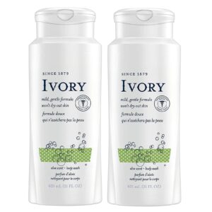 Ivory Scented Body Wash, Aloe 21 oz (Pack of 2) - Image 1