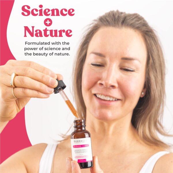 Redness Redux - Advanced Facial & Skin Redness Support Serum - EGF, Aloe Vera, Sea Kelp & More - Calming Redness Serum - Image 6