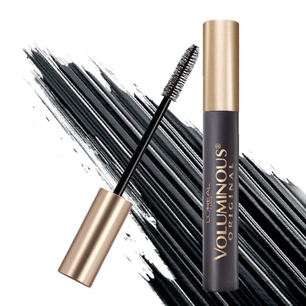 L'Oreal Paris Voluminous Original Mascara, Carbon Black, 3 Count - Image 3