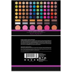 SHANY Festival Ready Palette - Highly Pigmented Blendable Eye shadows, Makeup Blush and Face powder Makeup Kit with 78 Colors - Makeup Palette - Image 3