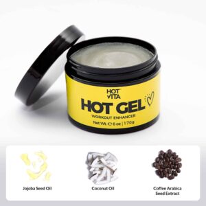 Hot Vita Hot Gel ? Sweat Cream Workout Enhancer Belly Slimming Gel (6 oz) - Image 4