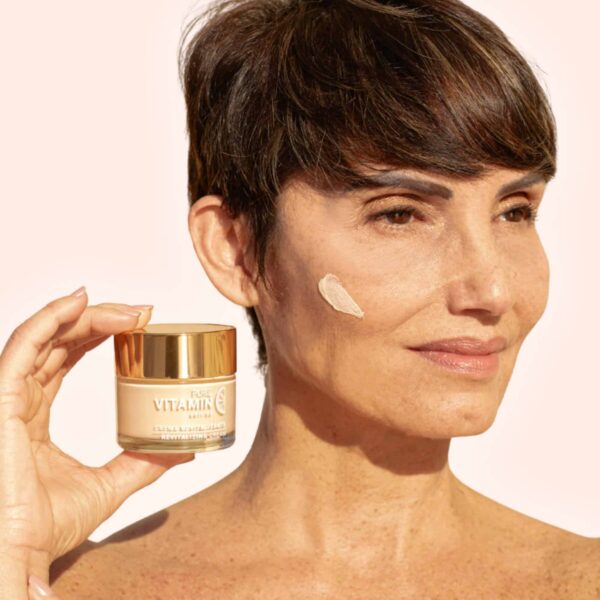 Noche Y Dia Vitamin C Face Cream - Anti Aging Moisturizer with Ascorbic Acid - Hydrating Lotion for Wrinkles, Fine Lines, and Even Skin Tone - Boost C - Image 5