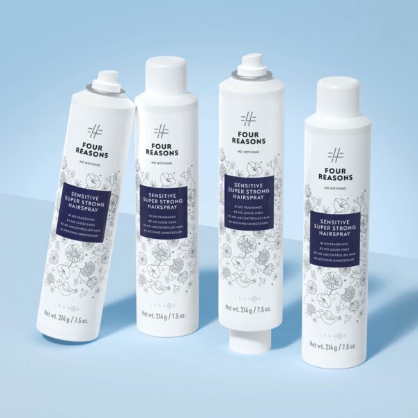 No nothing Sensitive Unscented Hairspray with Extra Hold - Finishing Spray for Styling with Humidity Protection - Fragrance Free & Hypoallergenic - 9. - Image 9