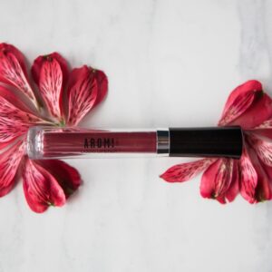 Aromi Maroon Burgundy Liquid Lipstick | Bordeaux Wine Lip Color with Blue Undertones, Vegan, Cruelty-free, Waterproof, Long-lasting (Red Dahlia) - Image 9