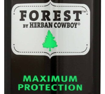 Herban Cowboy Forest Aloe Infused Deodorant with Hints of Cedar, Mandarin, and Black Pepper (2.8 oz)