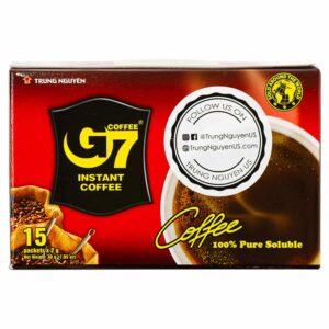 G7 pure black coffee, 30 Grams by Trung Nguyen - Image 1