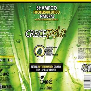 BOE Crece Pelo Shampoo + Rinse 12 oz "Combo Set!!" - Image 4