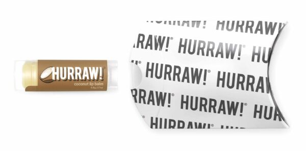 Hurraw! Coconut Lip Balm: Organic, Certified Vegan, Cruelty and Gluten Free. Non-GMO, 100% Natural Ingredients. Bee, Shea, Soy and Palm Free. Made in USA - Image 2