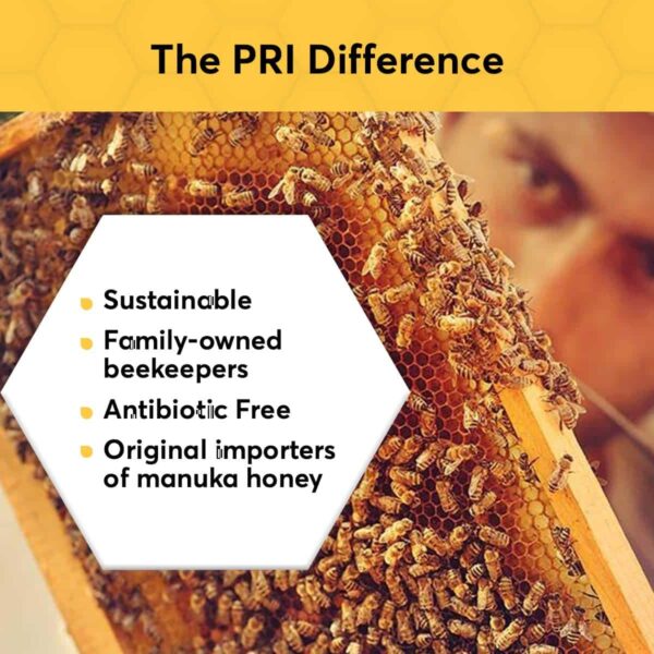 PRI Mossop?s Manuka Honey UMF 15+, MGO 514+ 1.1lb New Zealand Raw Monofloral Manuka Honey - Image 6