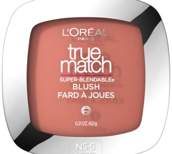 L’Oreal Paris True Match Super-Blendable Powder Blush, Apricot Kiss, 0.21 Oz (Packaging May Vary)