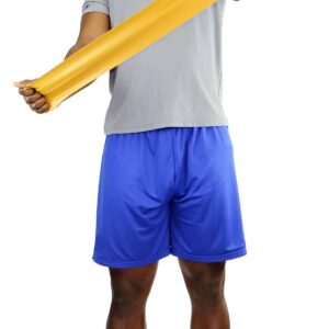 CanDo Singles Low Powder Exercise Band, 4-foot singles, Gold: XXX-Heavy - Image 2