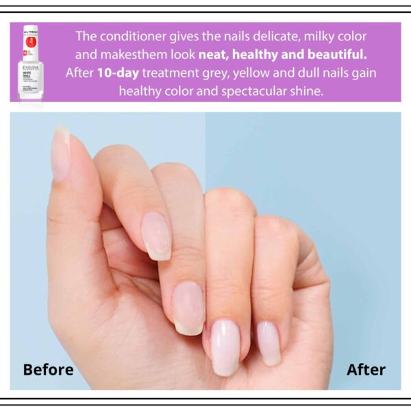 Eveline Cosmetics 3 In 1 Instantly Whiter Nail Whitener - Image 6