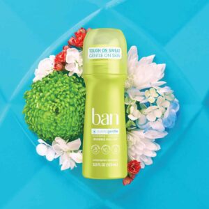 Ban Roll-On Antiperspirant Deodorant for Women and Men, Purely Gentle, for Sensitive Skin, Unscented, No White Residue, Non-Irritating, 24 Hour Odor a - Image 6