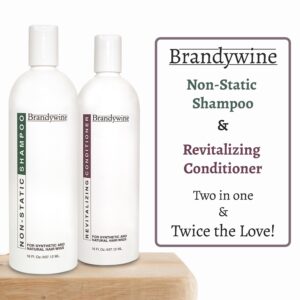 Brandywine Non Static Shampoo & Revitalizing Conditioner 16 Ounce., Value Pack Bundle 2 items - Image 2