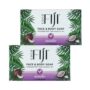 "Coco Fiji Soap Bar for Face and Body Infused With Organic Coconut Oil, Lavender Essential Oil, Natural Soap for Moisturizing & Pore Purifying Skin, 7