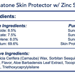 Dermatone Skin Protector w/Zinc | Skin Balm for Face & Lips | Barrier Cream for Sun, Wind & Cold | SPF 30 Zinc Sunscreen | Moisturize Heal & Repair Dr - Image 8