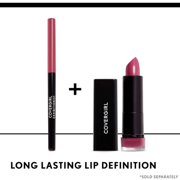 COVERGIRL Exhibitionist Lipstick Cream, Bombshell Pink 425, Lipstick Tube 0.123 OZ (3.5 g) - Image 3