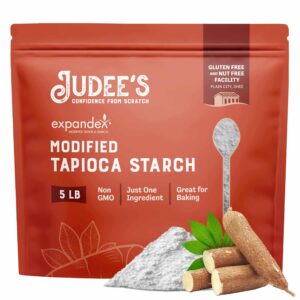 Judee?s Expandex Modified Tapioca Starch 5 lb - 100% Non-GMO, Gluten-Free & Nut-Free - USA Packaged - Thickens and Enhances Texture - Great for Making - Image 1