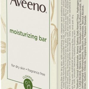 AVEENO Naturals Moisturizing Bar for Dry Skin 3.50 oz (Pack of 12) - Packaging May Vary - Image 8