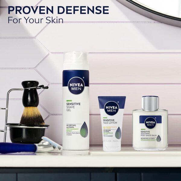 NIVEA FOR MEN Sensitive Post Shave Balm 3.30 oz (Pack of 2) - Image 7