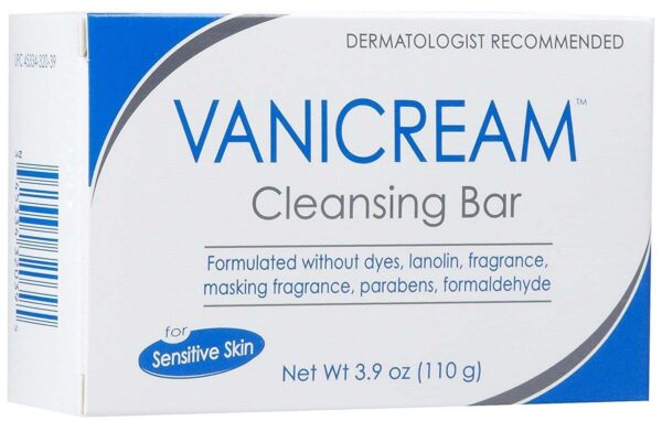 Vanicream Cleansing Bar, Fragrance Free, Unscented, 1 Count