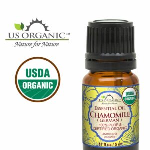 US Organic 100% Pure Chamomile (German) Essential Oil - USDA Certified Organic, Steam Distilled - W/Euro Dropper (More Size Variations Available) (5 m - Image 3