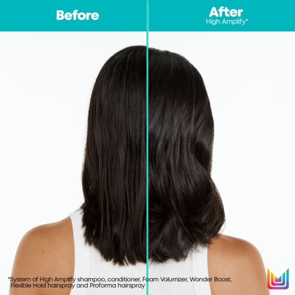 Matrix High Amplify Foam Volumizer Full Bodifying Mousse | Lightweight Lasting Volume | For Fine, Limp Hair | Conditioning Shine | Adds Thickness | Sa - Image 2