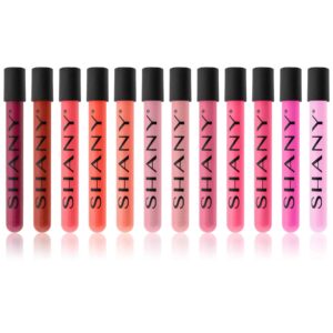 SHANY The Wanted Ones - 12 Piece Lip Gloss Set with Aloe Vera and Vitamin E - Image 2