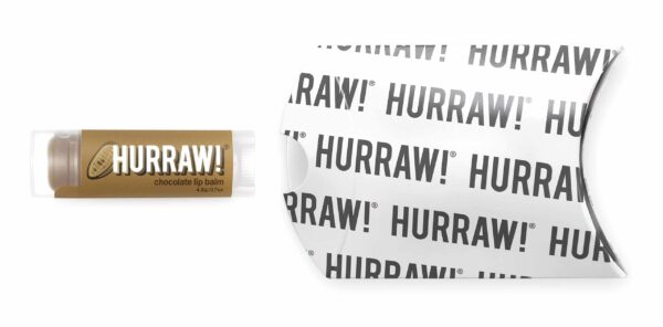 Hurraw! Chocolate Lip Balm: Organic, Certified Vegan, Cruelty and Gluten Free. Non-GMO, 100% Natural Ingredients. Bee, Shea, Soy and Palm Free. Made in USA - Image 2