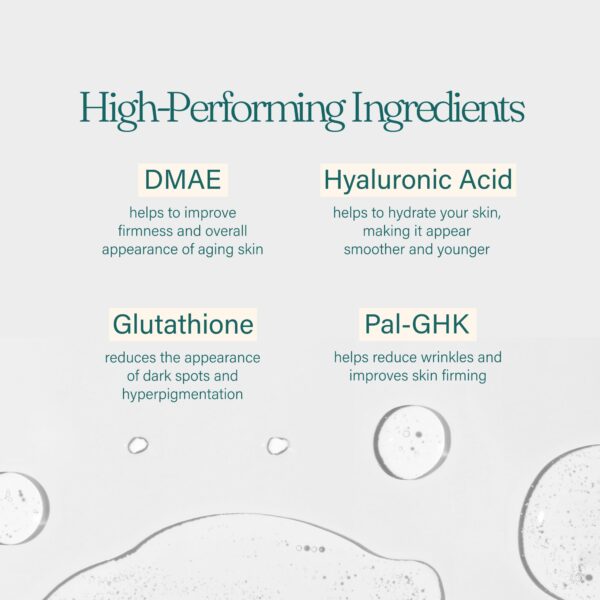 Babyface Instant Tightening Serum - Extra Strength 8% DMAE for Maximum Tightening, Pore Refining, Face Firming, Anti-Aging. Lifts, Smoothes, Resurface - Image 3