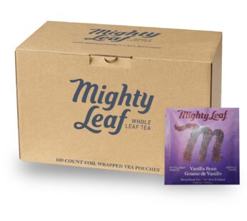 Mighty Leaf Vanilla Bean Tea, 100 Tea Pouches