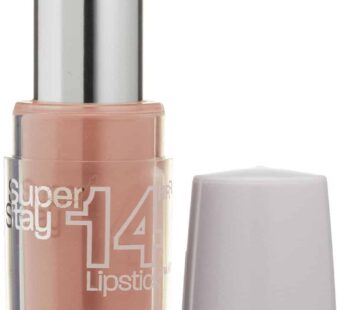 Maybelline New York Superstay 14 Hour Lipstick, Beige For Good, 0.12 Ounce