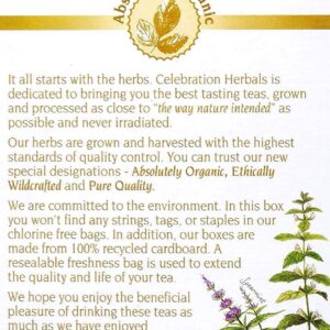 Celebration Herbals Organic Chaste Tree Berries Tea, 24 Bags - Image 4