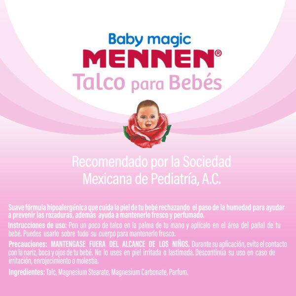 Mennen Baby Magic Powder 7.05oz / Talco para Bebe - Image 7