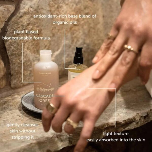 JUNIPER RIDGE Desert Cedar Body Wash - All-Purpose Liquid Castile Soap, Multi-Use Body Wash, Shampoo, Hand Wash, Face Wash, Clean, Vegan, Paraben Free - Image 4