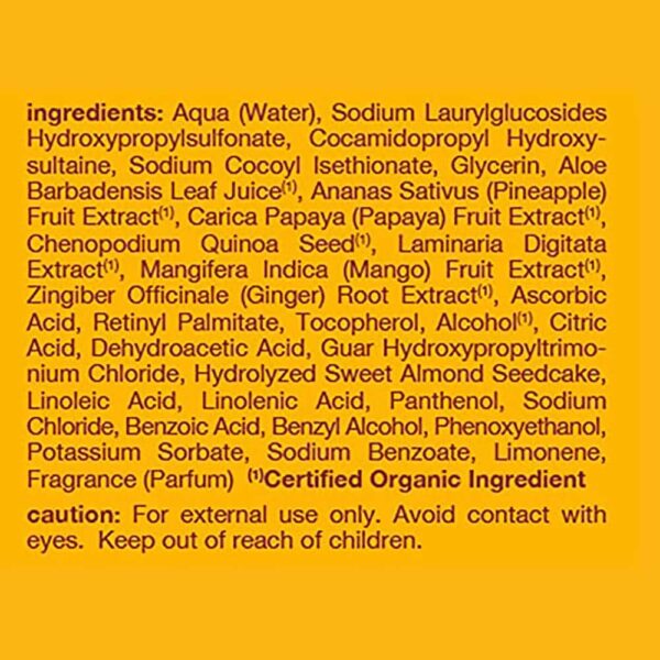 Alba Botanica Body Builder Shampoo, Mango, 32 Oz - Image 3