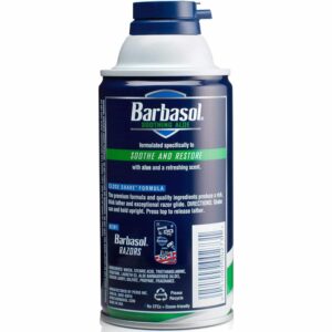 Barbasol Shave Cream, Soothing Aloe - 10 oz - 2 pk - Image 3