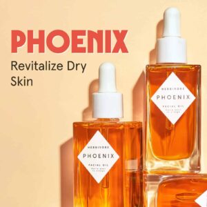 HERBIVORE Phoenix Rosehip Anti Aging Face Oil ? Moisturizing Oils with CoQ10, Concentrated Antioxidants & Vitamin E, Replenish & Renew Dry Skin, Vegan - Image 3