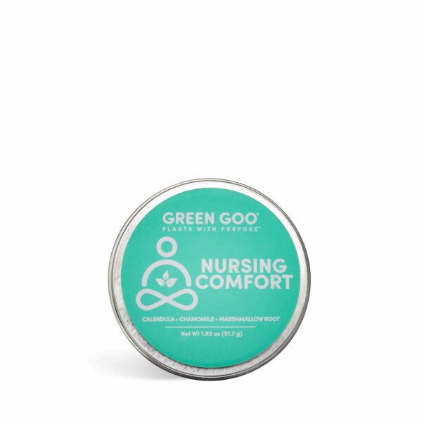 Green Goo All Natural Nursing Comfort Salve for Breastfeeding Cracked and Sore Nipples, 1.82 Ounce Large Tin - Image 3