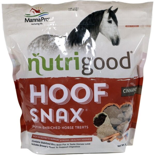 Manna Pro 05-9352 Hoof Snax Biotin Enriched Horse Treats, 3.2-Pound