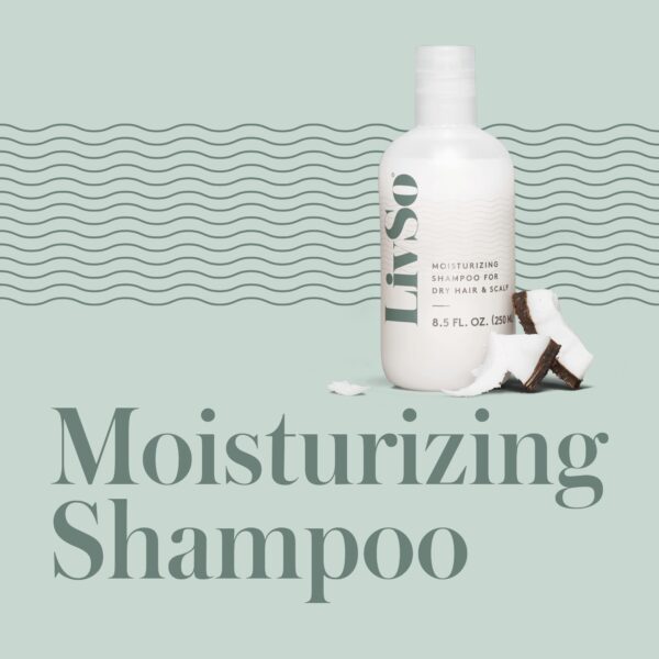 LivSo Moisturizing Scalp Shampoo - Moisturizes Hair & Scalp - Naturally Derived - Fresh Feel Product - A Little Bit of LivSo Goes a Long Way - Image 2
