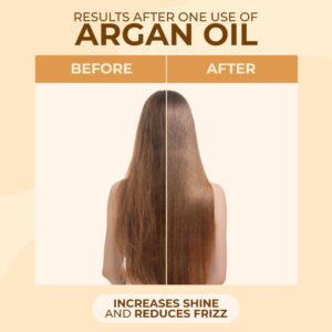 naissant Elixir Argan Oil Hair Treatment | Frizz Control, Heat and UV Protection for Color Treated and Natural Hair | Nourishes, Repairs, and Softens - Image 3