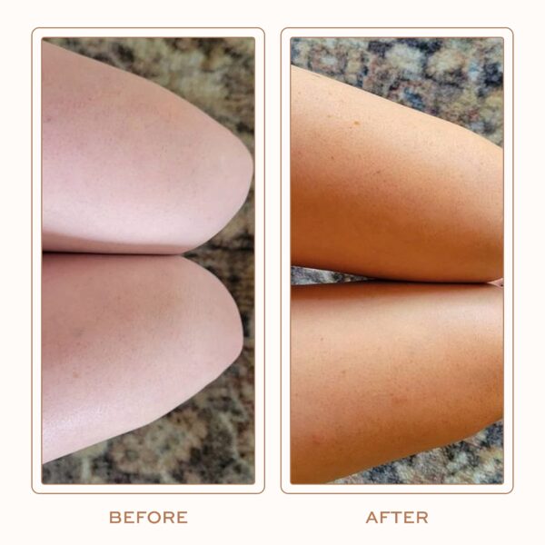 Botanic Tree Self Tanner - Sunless Tanner for Natural-Looking Fake Tan-Herbal Self Tanning Lotion for Flawless Bronzer Skin-Instant Face and Body Tann - Image 3