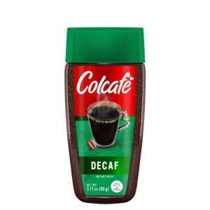 Colcaf? Instant Decaf Coffee Jar | Same Great Taste, No Caffeine | Ready in Seconds | 100% Colombian Coffee | 3 Ounce (Pack of 4) - Image 1