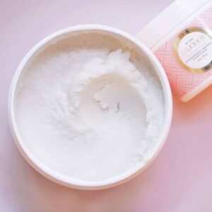 LaLicious Sugar Kiss Extraordinary Whipped Sugar Scrub - Cane Sugar Body Scrub with Coconut Oil & Honey, No Parabens (16oz) - Image 5