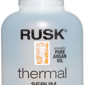 RUSK Designer Collection Thermal Serum with Argan Oil, 4.2 Oz, Alcohol-Free, Heat Protection and Shine, Frizz Eliminator, Great for Conditioning and I - Image 1