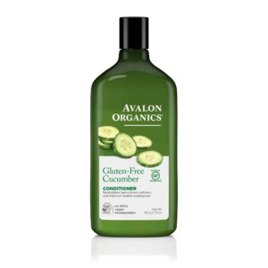 Avalon Organics Conditioner, Gluten Free Cucumber, 11 Ounce - Image 1