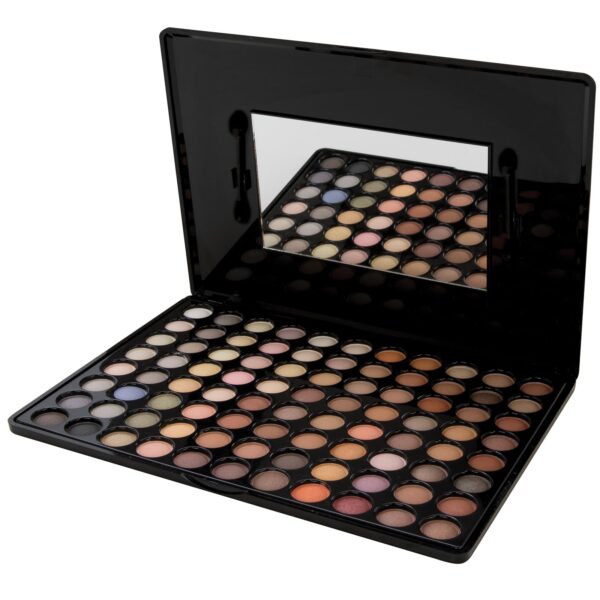 ForPro Professional Collection Bebeautiful Professional Makeup Eyeshadow with Applicators, 88-Color Palette, Warm - Image 2